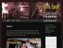 Tablet Screenshot of cyclepathcycle.com